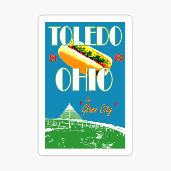 "HOLY TOLEDO!" Sticker by IzzyGraham99 Redbubble