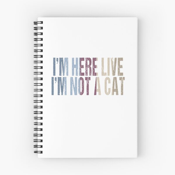 Item preview, I'M  HERE LIVE, I''M NOT A CAT, ZOOM MEETING designed and sold by Limitless Store.