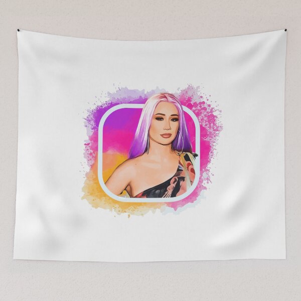 Item preview, Iggy Azalea Portrait Artwork designed and sold by madnessxd.