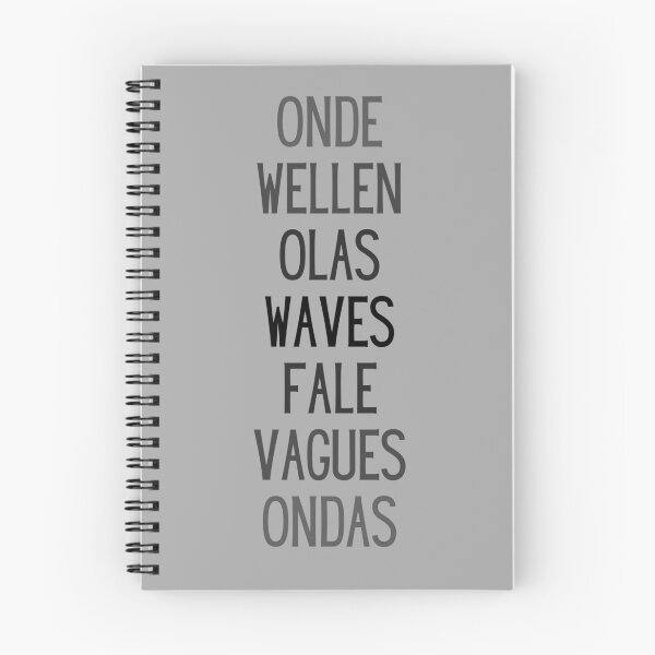 Item preview, Waves, foreign languages designed and sold by Unchainthebeast.