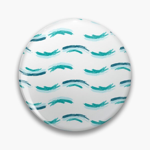 Aperçu de l'œuvre Motif esthétique des vagues bleues d'été créée et vendue par TheCosmosStore.