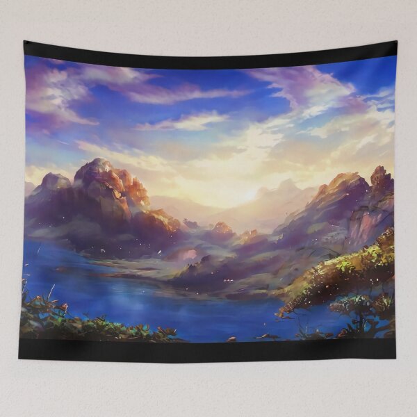 Item preview, Sunrise between the Mountains designed and sold by Vocan.