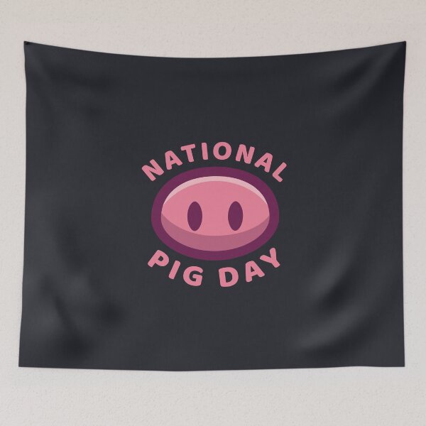Item preview, National Pig Day designed and sold by Mqyou.