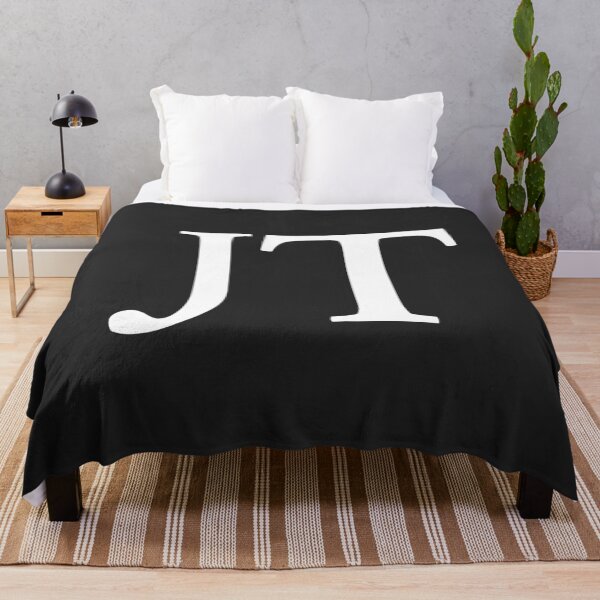 Item preview, Simple black and white JT Initials monogramed designed and sold by Abbara.