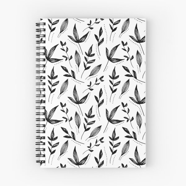 Item preview, Black Pattern Leaves designed and sold by dailygarbs.