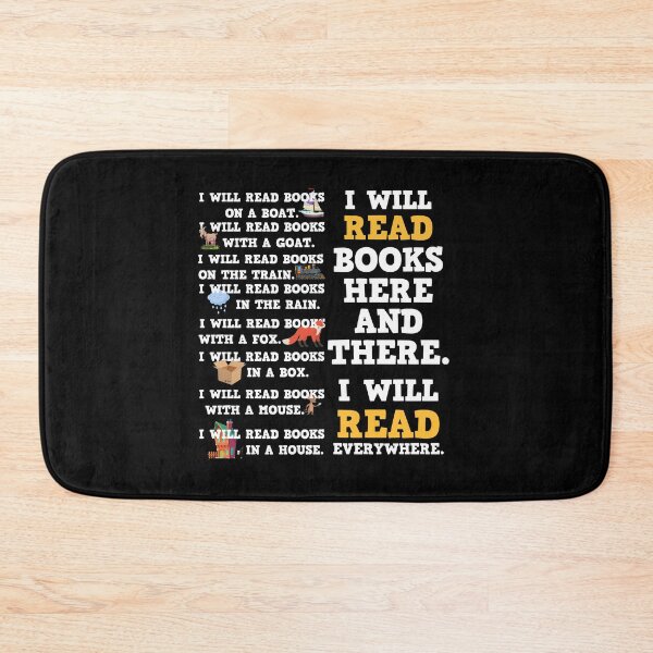 Item preview, I Will Read Books Here And There Gift designed and sold by TTFMerch.