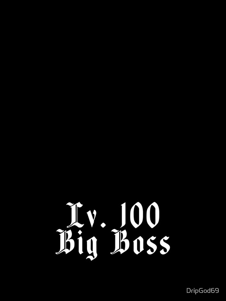 Lv. 100 Big Boss Tote Bag for Sale by DripGod69