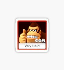 Donkey Kong Very Hard Expand Sticker