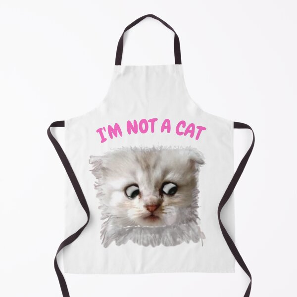 Item preview, I'm Not A Cat Funny Kitten Meme Virtual Cat designed and sold by Beluved.