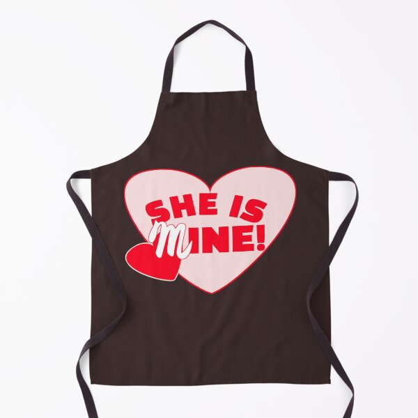 Item preview, She is mine heart pink and red designed and sold by vibeno1.