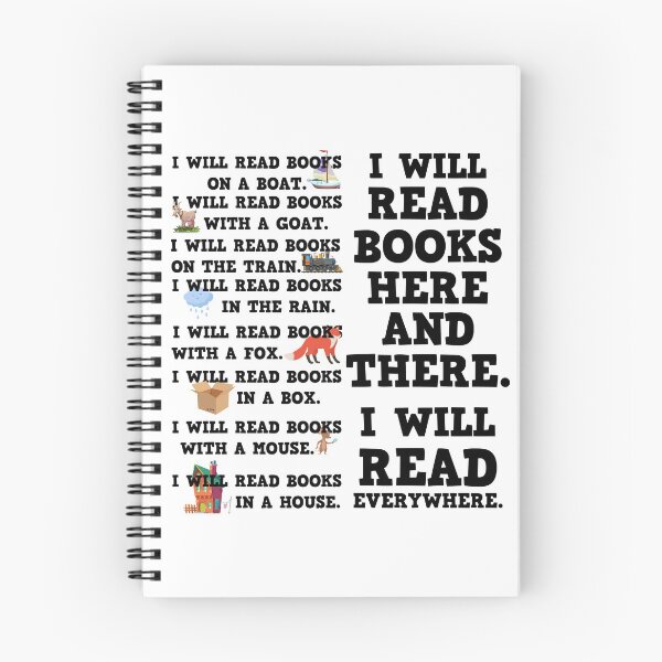 Item preview, I Will Read Books Here And There Gift designed and sold by TTFMerch.