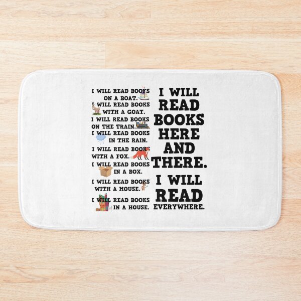 Item preview, I Will Read Books Here And There Gift designed and sold by TTFMerch.