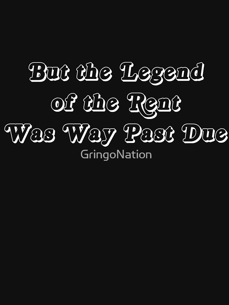 School of Rock Legend of the Rent