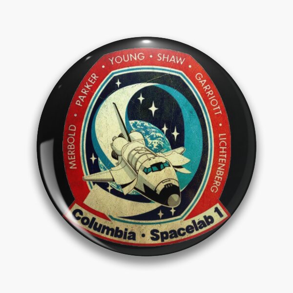Item preview, vintage STS-9 logo designed and sold by trendistudio.