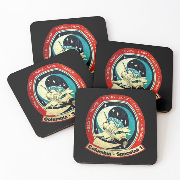 Item preview, vintage STS-9 logo designed and sold by trendistudio.