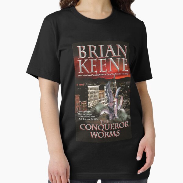 Item preview, Portada clásica de Brian Keene THE CONQUEROR WORMS (también conocido como EARTHWORM GODS) designed and sold by Brian Keene.