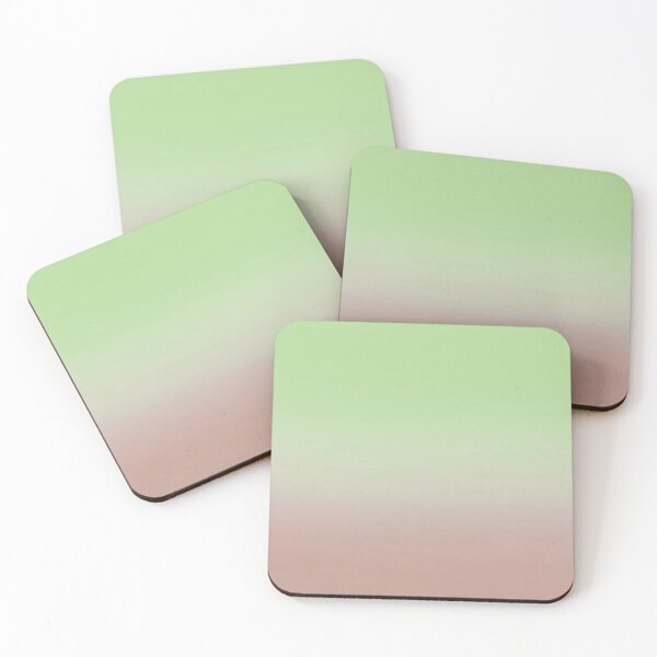 Item preview, Pastel ombre gradient in dark orange and green designed and sold by Abbara.