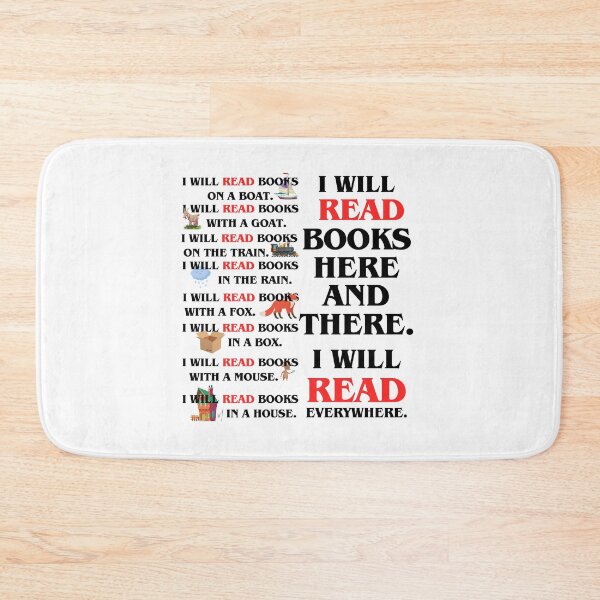 Item preview, I Will Read Books Here And There Gift designed and sold by TTFMerch.