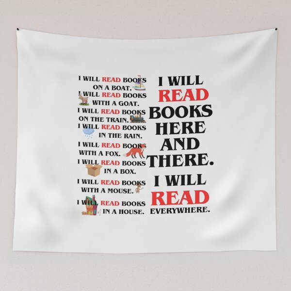 Item preview, I Will Read Books Here And There Gift designed and sold by TTFMerch.