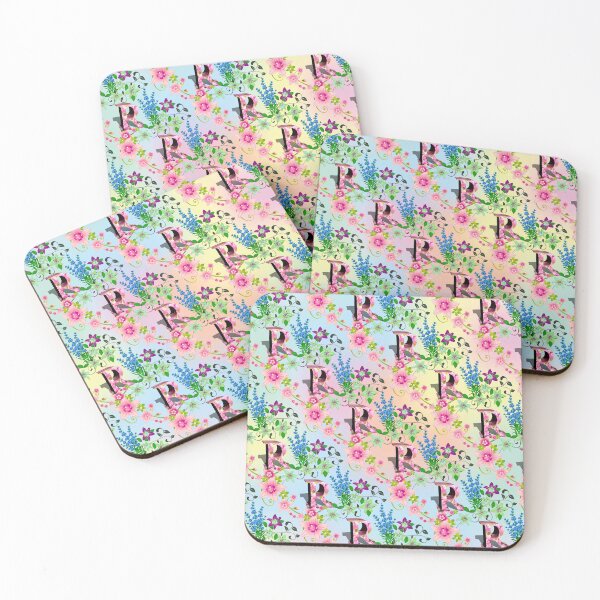 Item preview, Letter R with Floral  designed and sold by MoSaid.