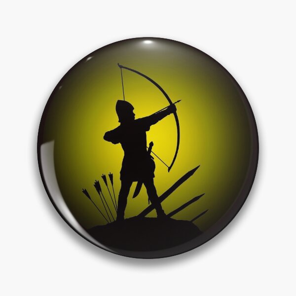 Item preview, English Longbowman designed and sold by Silhou-tees.