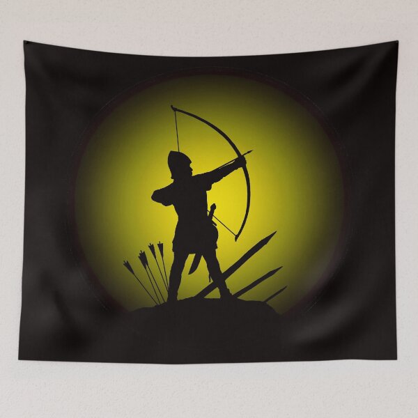 Item preview, English Longbowman designed and sold by Silhou-tees.