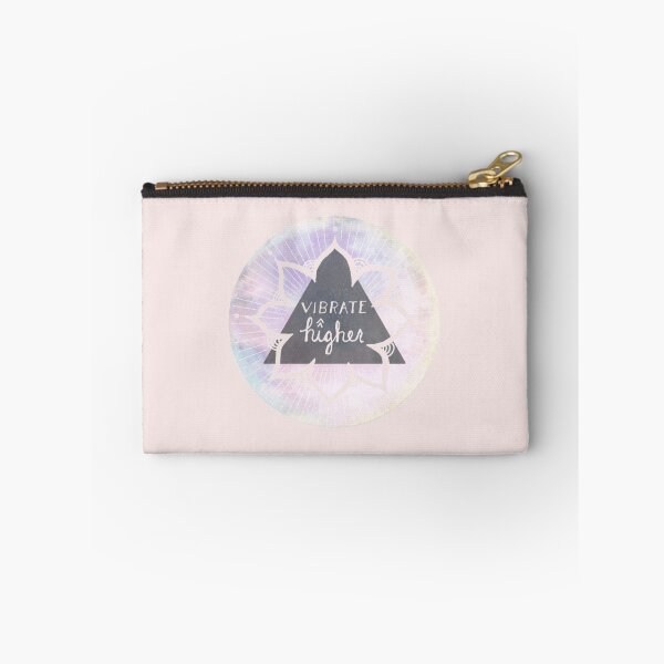 Item preview, Vibrate Higher Triangle Lotus Art Print designed and sold by shantishirts.