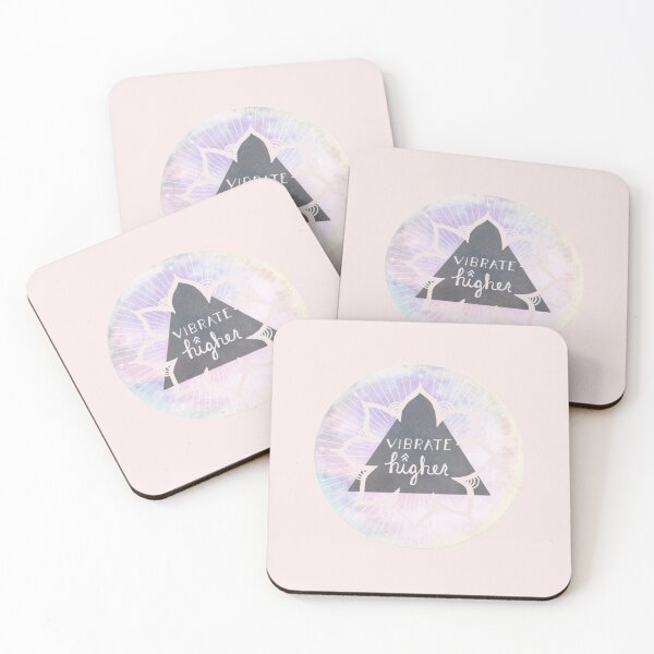 Item preview, Vibrate Higher Triangle Lotus Art Print designed and sold by shantishirts.