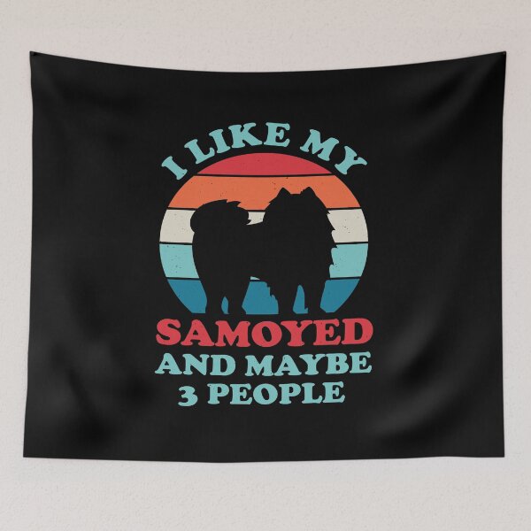 Item preview, Funny Samoyed designed and sold by artworkbyrihen.