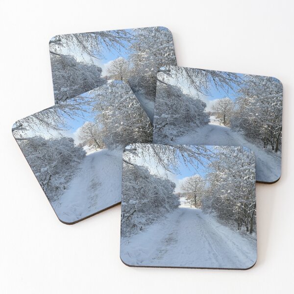 Item preview, Czech forest winter road designed and sold by macino.