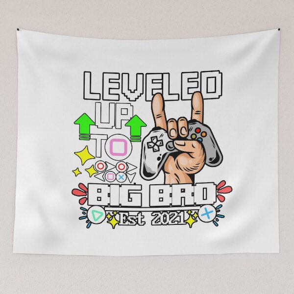 Item preview, I Leveled Up To Big Brother Est 2021  designed and sold by GameNarongdech.