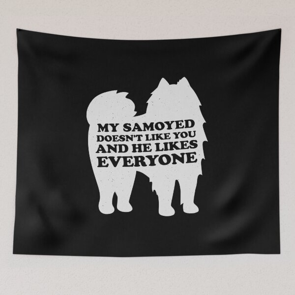 Item preview, Funny Samoyed designed and sold by artworkbyrihen.