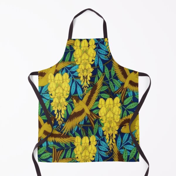 Item preview, Abstract Art of Birds Feeding on Nectar designed and sold by DigitalNobleman.