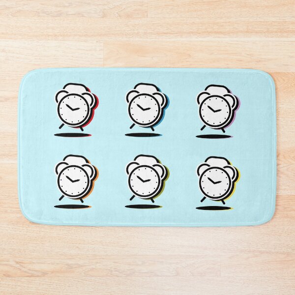 Item preview, Tik...Tik...I'm your funny clock-light blue background designed and sold by CSouissi.