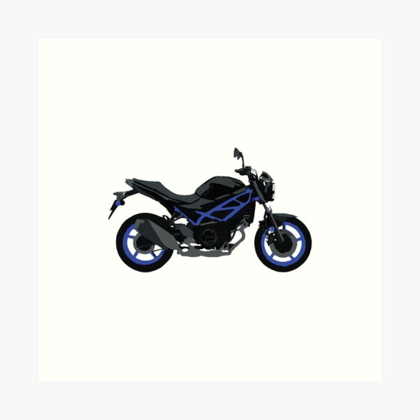 Suzuki SV 650 Motorcycle Art Print