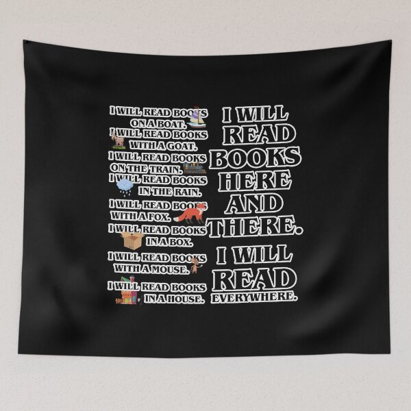 Item preview, I Will Read Books Here And There Gift designed and sold by TTFMerch.