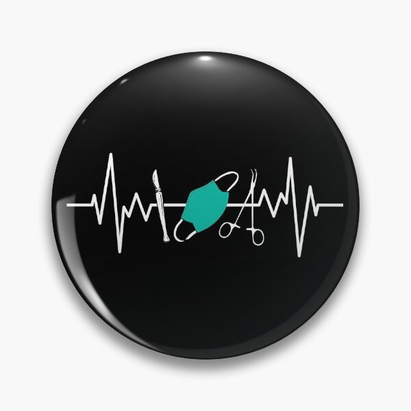 Item preview, Proud Surgeon Heartbeat Life designed and sold by livegood.