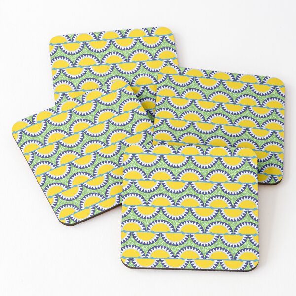 Item preview, African fashion seamless pattern ornament in bright colors. designed and sold by Paphawarin.