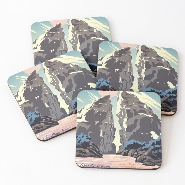 Item preview, Greetings from Dueling Peaks designed and sold by skakxlez.