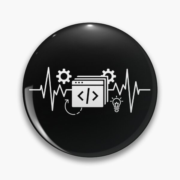 Item preview, Proud Software Developer Heartbeat Life designed and sold by livegood.