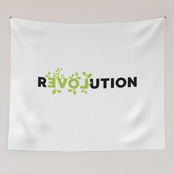 Item preview, Love is revolution - Love green designed and sold by windcolors.