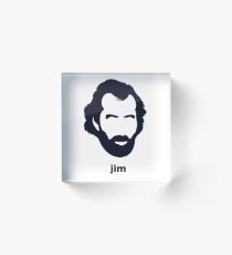 Jim Henson (Hirsute History) Acrylic Block