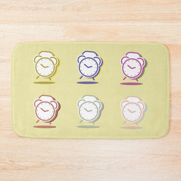 Item preview, Copy of  Tik...Tik...I'm your funny clock-light yellow background designed and sold by CSouissi.