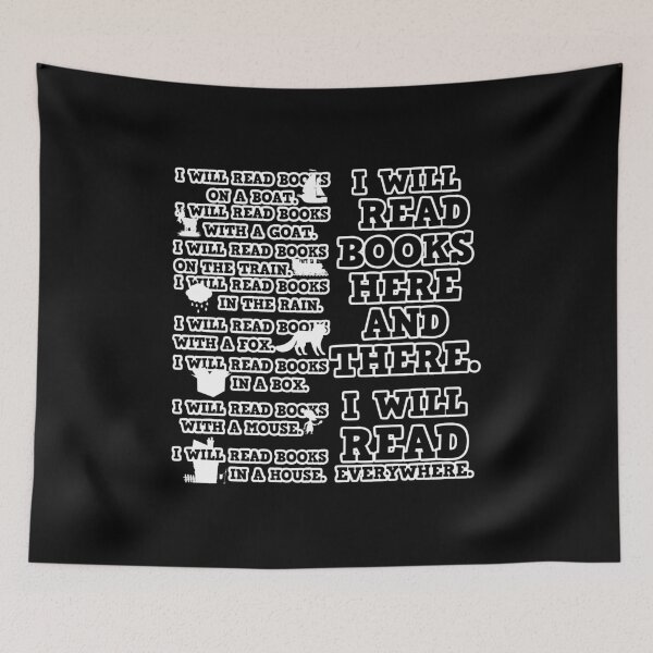 Item preview, I Will Read Books Here And There Gift designed and sold by TTFMerch.