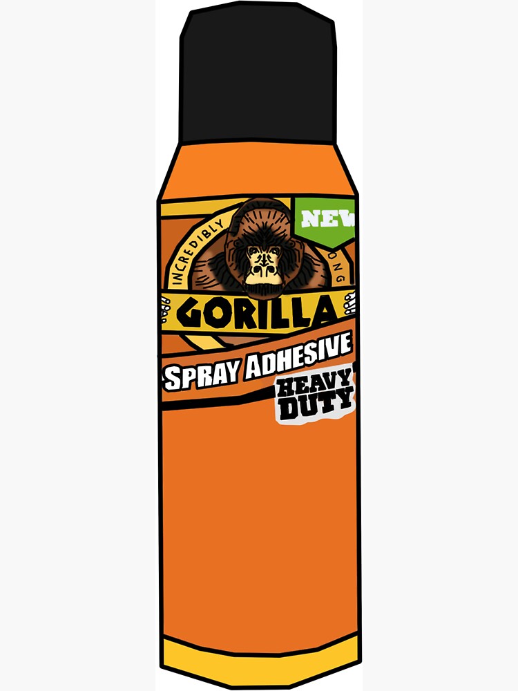 Gorilla Glue Spray Sticker Meme Magnet for Sale by TheAnonOne