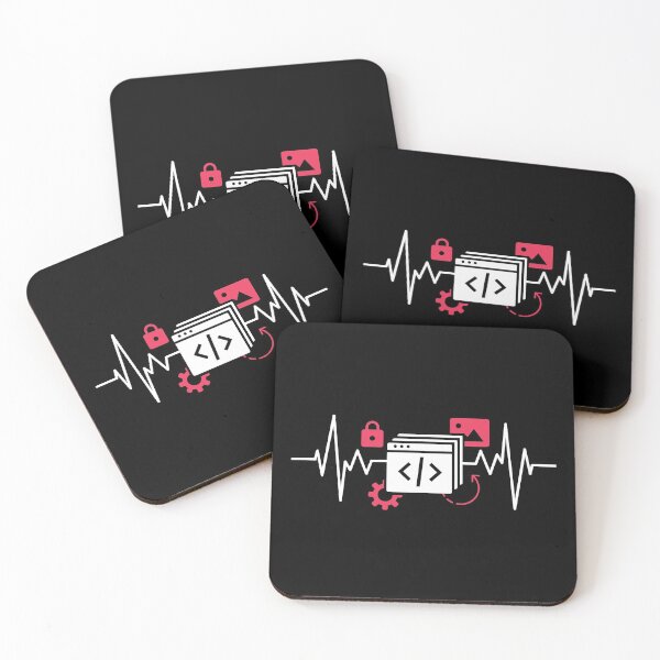 Item preview, Proud Web Developer Heartbeat Life designed and sold by livegood.