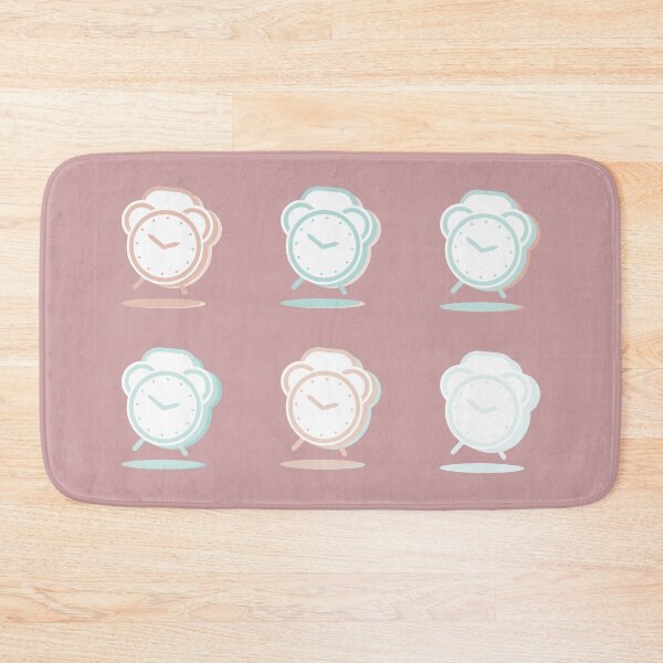 Item preview, Tik...Tik...I'm your funny clock-light pink background designed and sold by CSouissi.