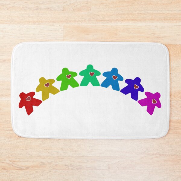 Item preview, Meeple Rainbow designed and sold by JollyDave.