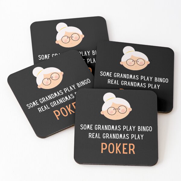 Item preview, Poker Mother's Day: Some grandmas play bingo, real grandmas play poker designed and sold by Paw Design.