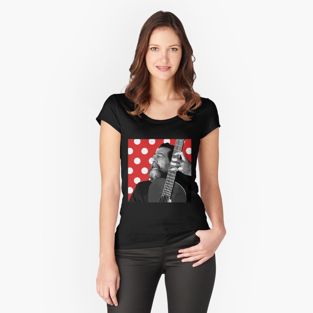 Item preview, Fitted Scoop T-Shirt designed and sold by manuserr.